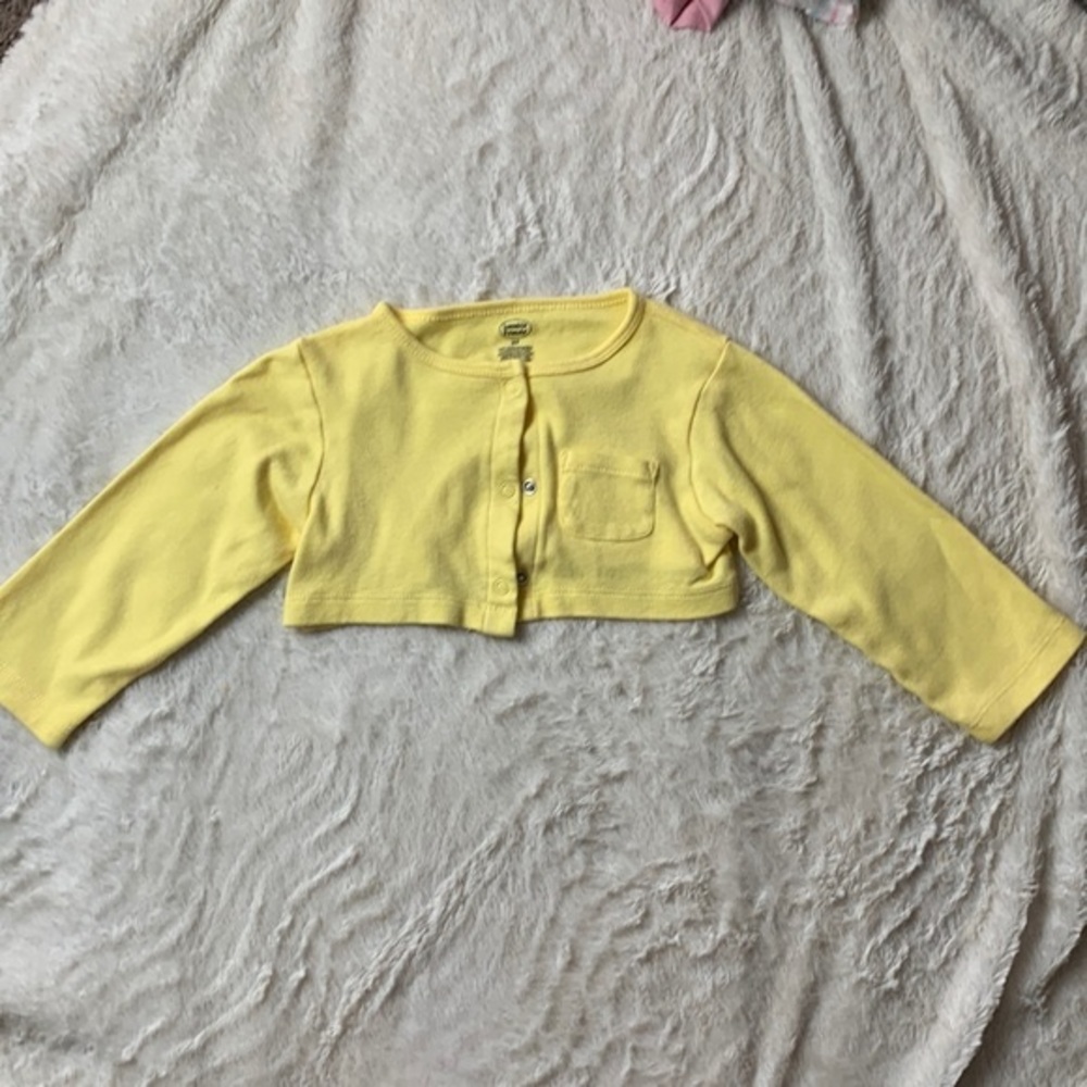 Luvable Friends Baby and Toddler Girl Cardigan 2T